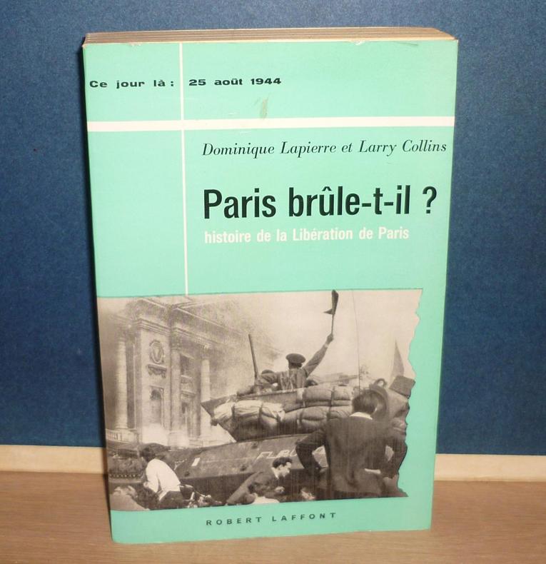 LarryLivreétat bon Dominique Collins Paris brûle-t-il ? de Lapierre 