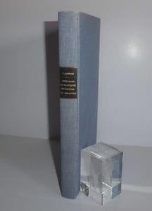 Croyances et pratiques religieuses des annamites, préface de Paul Boudet. Publications de la société de géographie. Imprimerie d'extrême orient. Hanoï. 1944.