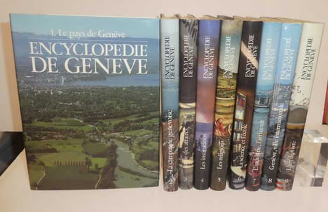 Encyclopédie de Genève. Association de l'encyclopédie de Genève. 1986 -1992.. COLLECTIF sous la direction de Paul Guichonnet