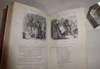 Fables de la Fontaine. Illustrations de Grandville reportées sur Bois par A Desperet, gravées par Brend'amour, 240 sujets, un pour chaque fable et un ...