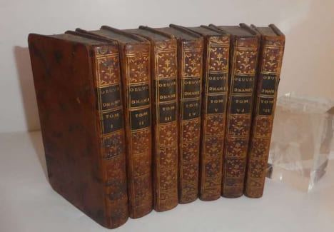 Oeuvres mêlées en prose et en vers du Comte Antoine Hamilton, Liège, Desoer, 1777.. HAMILTON, Comte Antoine