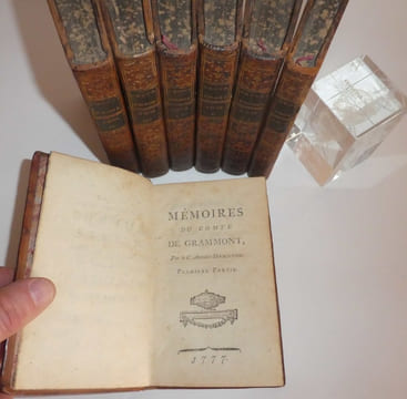 Oeuvres mêlées en prose et en vers du Comte Antoine Hamilton, Liège, Desoer, 1777.. HAMILTON, Comte Antoine