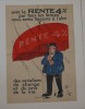 Porteurs de Bons de la Defense Nationale - échangez vos bons avant le 30 Septembre contre des titres de Rente 4% 1925. Vox. Paris. 1925.. DÉFENSE ...