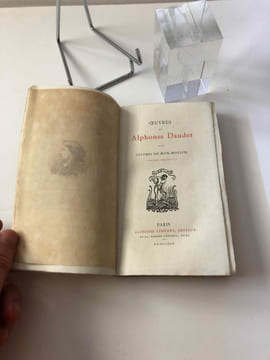 Lettres de mon moulin. Édition définitive. Paris, Alphonse Lemerre, 1879.. DAUDET, Alphonse