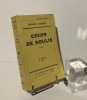 Coups de roulis. Roman. Les éditions de France. Paris. 1925.. LARROUY, Maurice