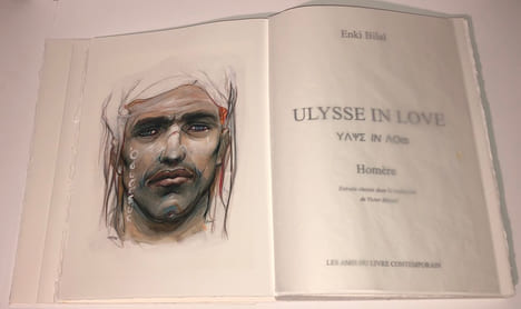 Ulysse in love. Homère, extraits choisis dans la traduction de Victor Bérard. Paris, Les Amis du Livre Contemporain, 2012.. ENKI, Bilal