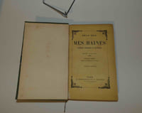 Mes haines. Causeries littéraires et artistiques. Mon Salon (1866) Edouard Manet, étude biographique et critique_. Nouvelle édition. Paris. G. Charpentier. 1880.