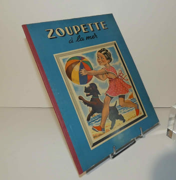 Zoupette à la mer, texte de Jean Sabran, illustrations de Guy Sabran. Éditions G.P. Paris. 1949.. SABRAN, Jean et Guy