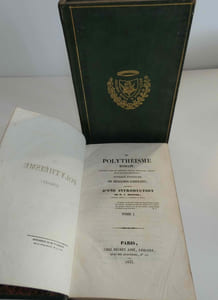 "Du polythéisme romain, considéré dans ses rapports avec la philosophie grecque et la religion chrétienne ; Ouvrage posthume de Benjamin Constant ; précédé d'une introduction de M. J. Matter. Paris. Béchet aîné. 1835."