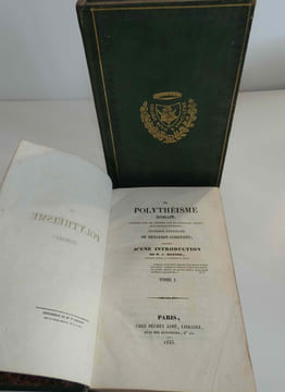 "Du polythéisme romain, considéré dans ses rapports avec la philosophie grecque et la religion chrétienne ; Ouvrage posthume de Benjamin Constant ; ...