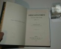 La poésie Alexandrine sous les trois premiers ptolémées (324-222 av J.-C.). Paris. Librairie Hachette et Cie. 1882.. COUAT, Auguste