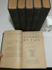 Guerre et Paix. Oeuvres complètes de Léon Tolstoï. Librairie Stock. Paris. 1923.. TOLSTOÏ, Léon
