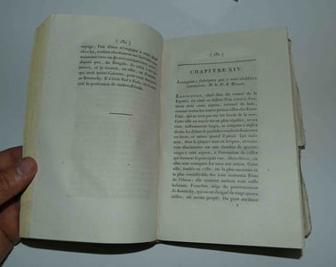 Voyage à l'ouest des monts Alléghanys dans les états de l'Ohio, du Kentucky et du Tennessee et retour à Charleston par les Hautes-Carolines (---) entrepris pendant l'an X-1802, sous les auspices de Son Excellence M. Chaptal. Paris. Dentu. 1808.
