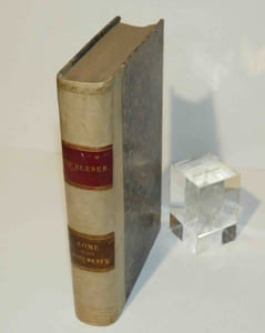 Rome et ses monuments - Guide du voyageur catholique dans la capitale du monde chrétien. Deuxième édition, revue, corrigée et considérablement augmentée et enrichie de 15 plans nouveaux. 66 plans annotés, gravés hors-texte. Louvain. C.-J Fonteyn père. 1870.