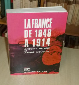 La France de 1848 à 1914, Paris, Fernand Nathan, 1970.