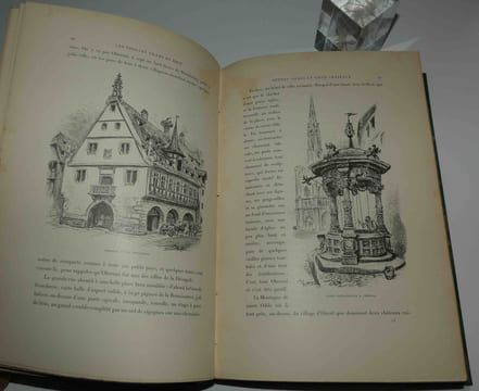 Les vieilles villes du Rhin, à travers la Suisse, L'Alsace, L'Allemagne et la Hollande, Dorbon aîné s.-d. 1911. . ROBIDA, Albert