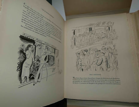 Rues et visages de New-York, illustrations de Chas-Laborde, Paris, Lacourière, 1950. . MORAND, Paul