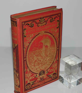 Un petit fils de Robinson. Illustrations de G. Fath et Fellmann. Paris. Théodore Lefèvre. 1878.. AUDEBRAND, Philibert