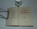 Le chant de l'équipage. Roman. NRF - Gallimard. Paris. 1949.. MAC-ORLAN, Pierre