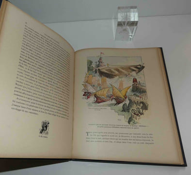 Voyages de Gulliver. Illustrations de A. Robida. Édition pour la jeunesse précédée d'une introduction par M.L Tarsot. Paris. Librairie Renouard - ...