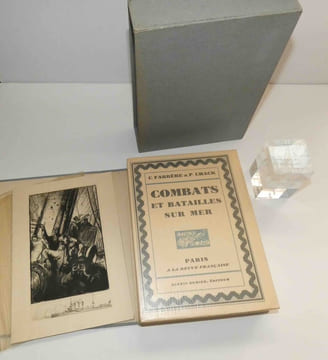 "Combats et batailles sur mer. Septembre 1914 - décembre 1914 ; orné d'eaux-fortes de Ch. Fouqueray. Paris : Librairie de la Revue française : Alexis ...