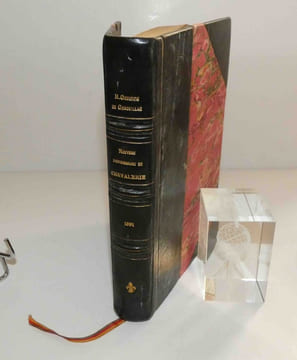 Nouveau dictionnaire des ordres de chevalerie créés chez les différents peuples depuis les premiers siècles jusqu'à nos jours, par H. Gourdon de ...