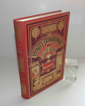 Nord contre Sud. 85 dessins par Benett et une carte. Les voyages extraordinaires. Bibliothèque d'éducation et de récréation J. Hetzel. Paris.. VERNE, ...