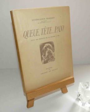 Queue, Tête Pan ! Tous les secrets de la chasse à tir. S.l. [Paris]. Éditions des Chasses de France, n.d. [1950].. BLANCHET, Eugène-Louis