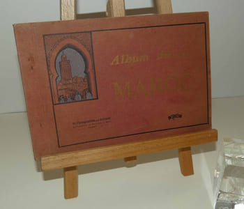 Album du Maroc. 24 photographies par Boissier ex-photographe des beaux-arts du Maroc. Imp. Lévy et Fils. Paris. Sans lieu-sans date (circa 1910).