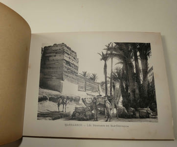 Album du Maroc. 24 photographies par Boissier ex-photographe des beaux-arts du Maroc. Imp. Lévy et Fils. Paris. Sans lieu-sans date (circa 1910).