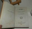 Inde. L'univers pittoresque : histoire et description de tous les peuples, de leurs religions, moeurs, coutumes, industries, etc. Paris. Firmin-didot. ...