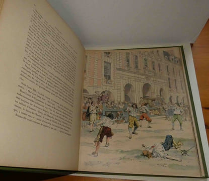 Richelieu. Avant-propos de Gabriel Hanotaux. [Illustré d'aquarelles en chromotypogravure de Maurice LELOIR]. Paris, Ancienne Librairie Furne, Boivin ...