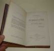 Comment on devient homéopathe, par le Dr Alphonse Teste.  Paris : J. Baillière et fils, 1865.. TESTE, Alphonse