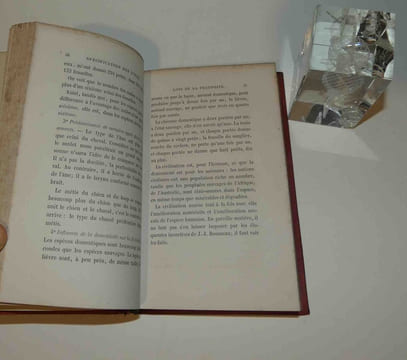 Ontologie naturelle ou étude philosophique des êtres. Paris. Garnier frère. 1861.. FLOURENS, Pierre
