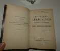 Expériences Africaines d'autrefois et d'aujourd'hui. Maroc, Tripolitaine, Cyrénaïque. Paris. Vuibert. 1914.. HOMO, Léon