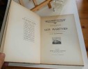 Les martyrs. Illustrations de Jean Hillemacher. Collection les grandes œuvres, pages célèbres illustrées. Paris. Henri Laurens. Sans date.. ...