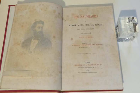 Les naufragés ou vingt mois sur un récif des îles d'Auckland. Récit authentique illustré de 40 gravures sur bois dessinées par A. de Neuville et ...
