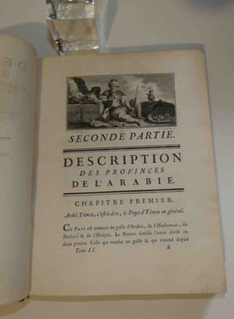Description de l'Arabie d'après les observations et recherches faites dans le pays même, par M. Niebuhr. A Paris Chez Brunet. 1779.. NIEBUHR, Carsten