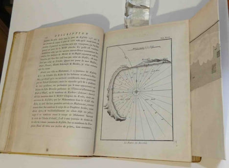 Description de l'Arabie d'après les observations et recherches faites dans le pays même, par M. Niebuhr. A Paris Chez Brunet. 1779.. NIEBUHR, Carsten
