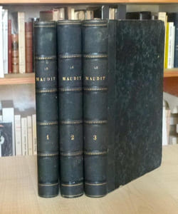 Le Maudit, par l'Abbé ***, Paris, Librairie Internationale, Lacroix, Verboeckhoven éditeurs, 1864.