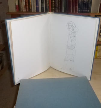 Arlequins, carnet de dessins, présentation de Jean Charensol, Paris, la Bibliothèque des Arts, 1971.. CIRY, Michel