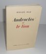 Androclès et le Lion, version française par Augustin et Henriette Hamon, Oeuvres de Bernard Shaw, Paris, Aubier, Éditions Montaigne, 1952.. SHAW ...