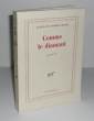 Comme le diamant, journal IV, Paris, NRF-Gallimard, 1971.. BOURBON BUSSET (Jacques De)