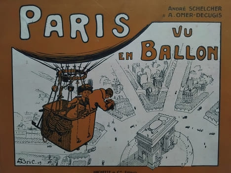 Paris vu en ballon et ses environs. Préface de G.Cain. SCHELCHER (André). A.OMER-DECUGIS