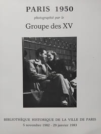 Paris 1950 photographié par le groupe des XV