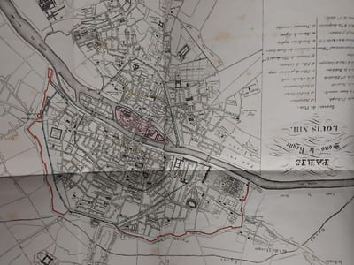 Histoire physique, civile et morale de Paris depuis les premier temps historiques jusqu'à nos jours. Atlas