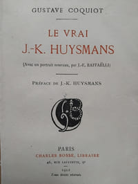 Le vrai J.-K.Huysmans