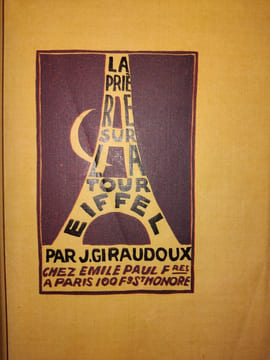 La prière sur la Tour Eiffel. GIRAUDOUX (Jean)
