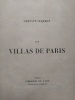 Les villas de Paris. COQUIOT (Gustave)