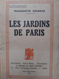 Les jardins de Paris